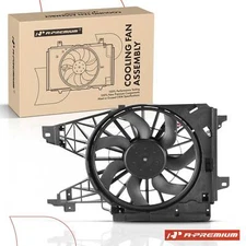 A-Premium Radiator Cooling Fan Assy for Chevy Corvette 05-13 Cadillac w/ Shroud