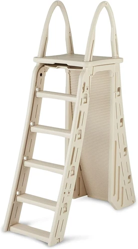 Confer Plastics 7200 Roll Guard A-Frame Above Ground Swimming Pool Ladder System