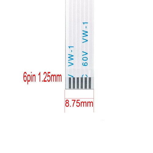 5Pcs 5/6/8/10/12/14/15/16/18-40Pin 1.25mm FFC FPC Flexible Flat Cable 10/15/20cm - Picture 7 of 23