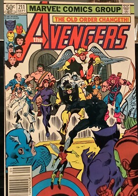 THE AVENGERS #211 SEPT MARVEL COMICS | eBay
