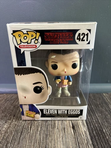 Funko Pop Stranger Things Eleven with Eggos No 421 Vinyl Figure NEW