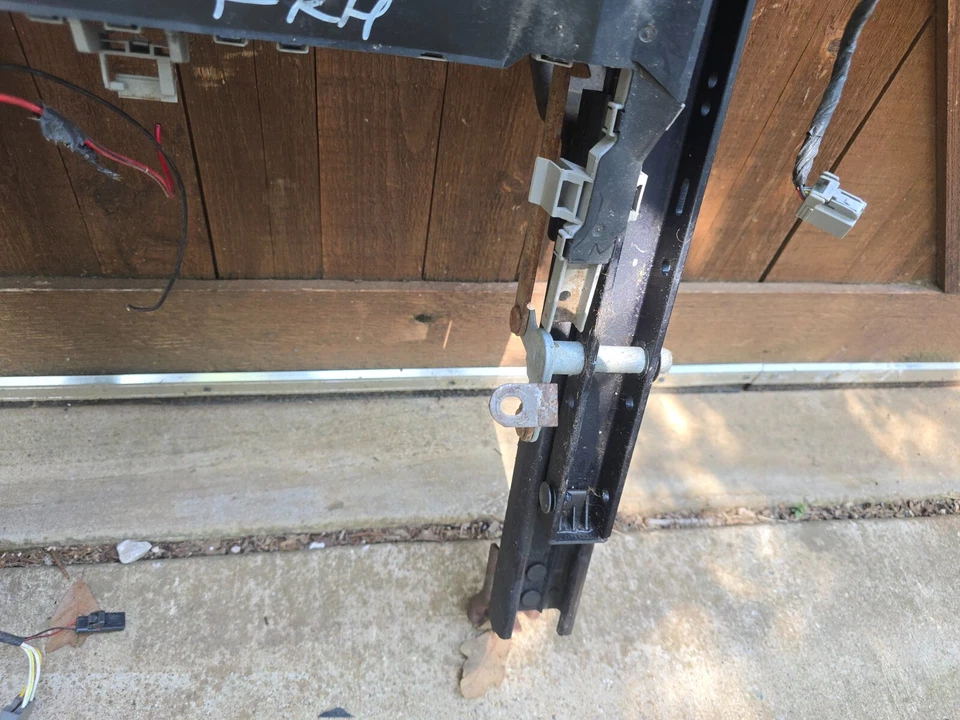 Jaguar S-Type 2000 2001 asiento eléctrico pista delantero derecho lado del pasajero probado OEM Foto 3 de 4