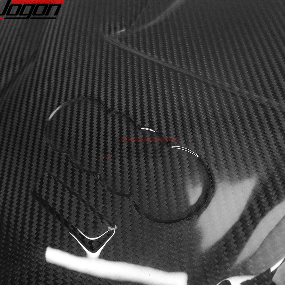 Real Carbon For Audi S4 S5 Sportback B9 A6 A7 2.9L 3.0L 2019-23 Engine Bay Cover - Imagem 4 de 4