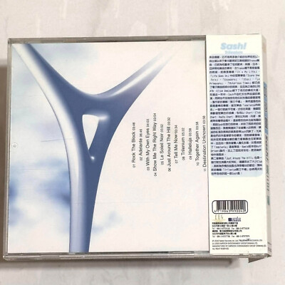 Sash! 2000 Trilenium - Taiwan OBI 14 Track CD Album with Reply