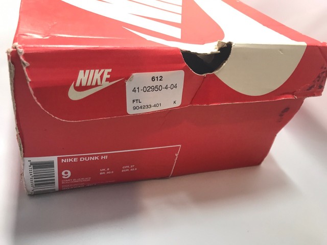 Size 9 - Nike Dunk High Comet Blue for sale online | eBay