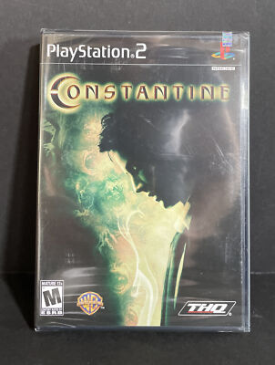 Constantine PlayStation 2 PS2 2005  Black Label FACTORY SEALED Vintage Game 
