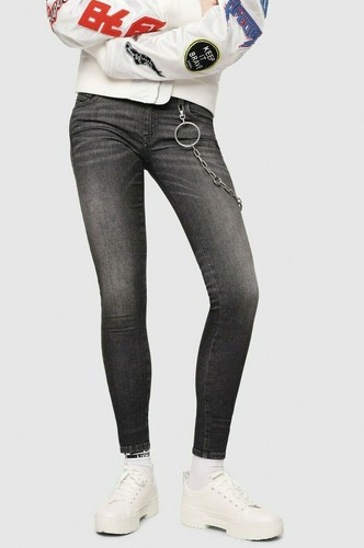 Nwt Diesel Sz27X30 Slandy Vita Bassa Elasticizzato Slim Jeans 088AS Lavare  | eBay