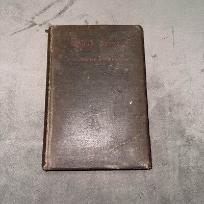 English Men of Letters by John Morley Samuel Johnson by Leslie Stephen 1878 OLD