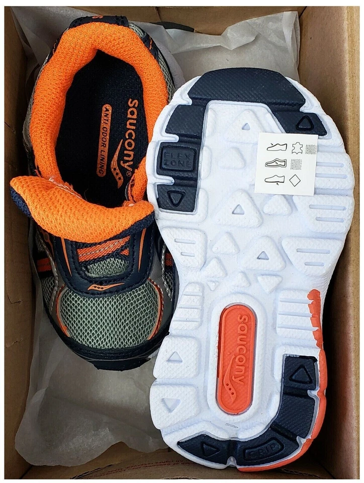 Tênis Saucony Little Kid's Boy Baby Ride tamanho 5 - Imagem 4 de 4