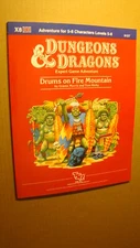 MODULE X8 - DRUMS ON FIRE MOUNTAIN *MINT NEW* DUNGEONS DRAGONS OLD SCHOOL