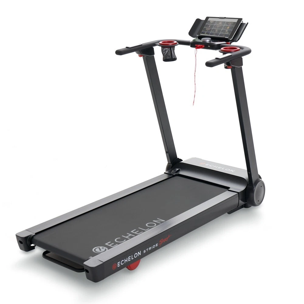 Echelon Compact Treadmill w 12 Levels of Incline Auto Fold Home