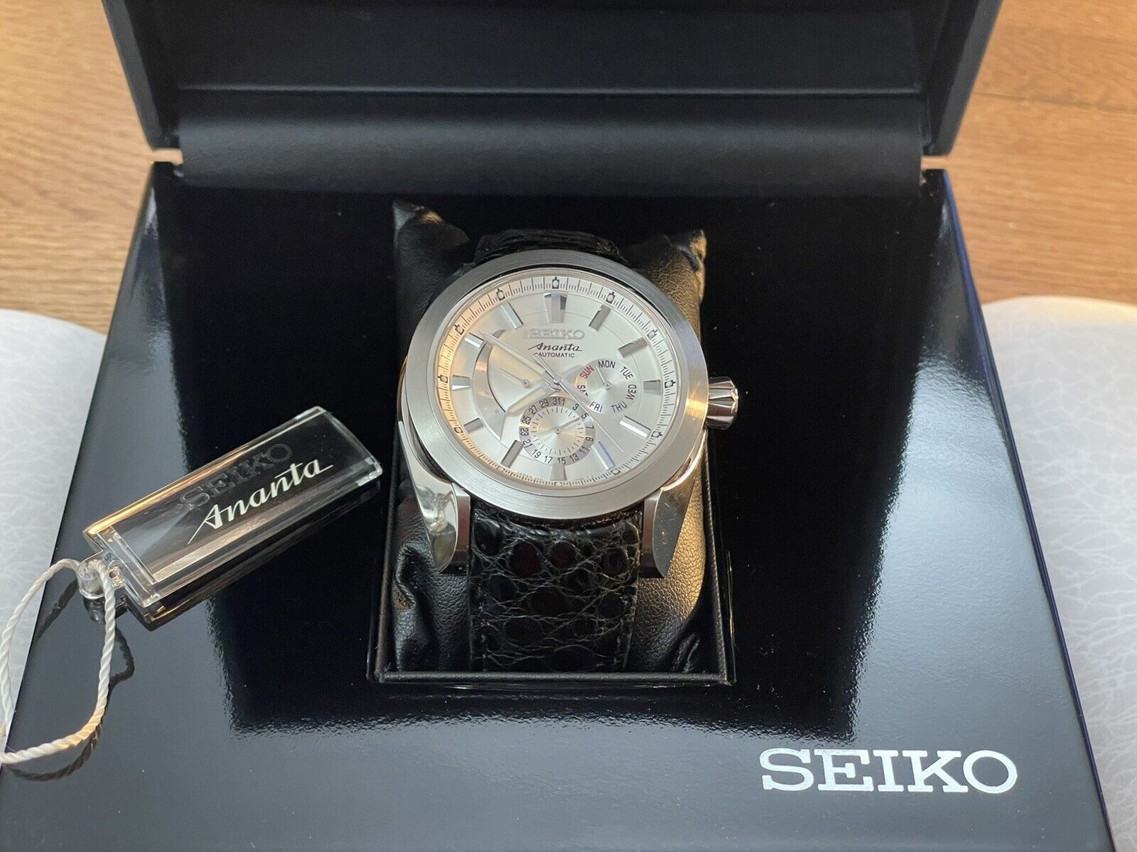 Seiko Ananta SPB017 Automatic Sapphire Glass Leather | eBay