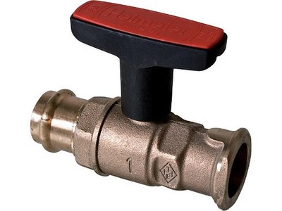 Heimeier 0622-28.000 Globo P mit Viega Pressanschluss mit SC-Contur 28mm x 1''