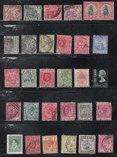 British Colonies: Various: Unchecked lot of 30 stamps.  Mint/Used   Lot F2081