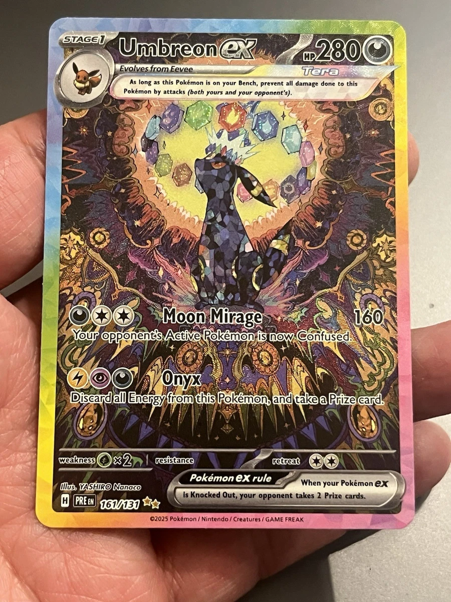 Umbreon ex 161/131 Prismatic Evolutions for sale | eBay