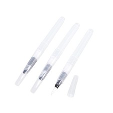 3PCS Water Brush Pen Ink Pen for Water Brush Watercolor Calligraphy Painting Too