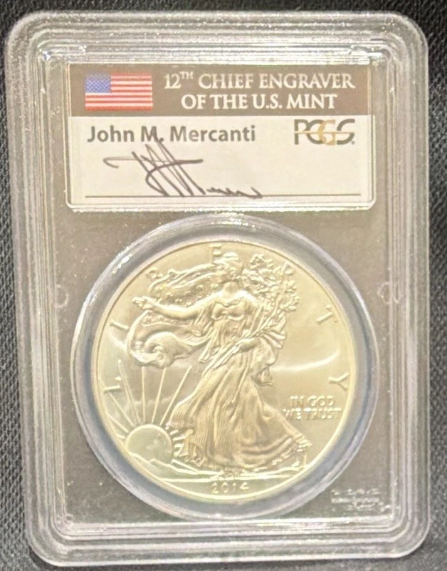 American Eagle MS 70 Graded 2014 Silver Bullion Coins for sale | eBay