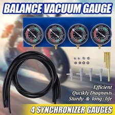 Motorcycle Carburetor Synchronizer Vacuum Gauge Balancer Tool For 4 Cylinders Motorcycle Carburetor Synchronizer Vacuum Gauge Balancer Tool For 4 Cylinders