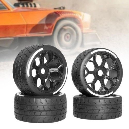 4x 1/7 RC Car Tires Upgrade Accs - Picture 6 of 7