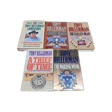 TONY HILLERMAN Lot Of 5 Hardcovers/Dust Jackets Thriller Mysteries