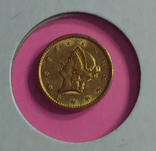 1852 Gold Dollar Type 1 — photo from the most recent tracked eBay sale
