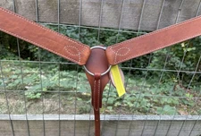 Oiled Top Grain Leather Western Breast Collar Horse Size Tack