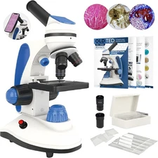 Microscope for Adults 40x-1000x - Complete Microscope Kit – Ideal Student Micros