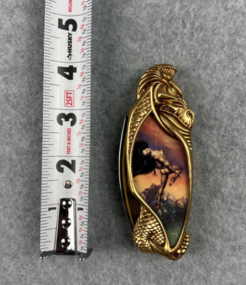 Franklin Mint Boris Vallejo Spirit of Ecstasy Fantasy Knife