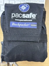 PACSAFE Anti Theft Protector Medium Metal Net BACKPACKER Mesh Steel