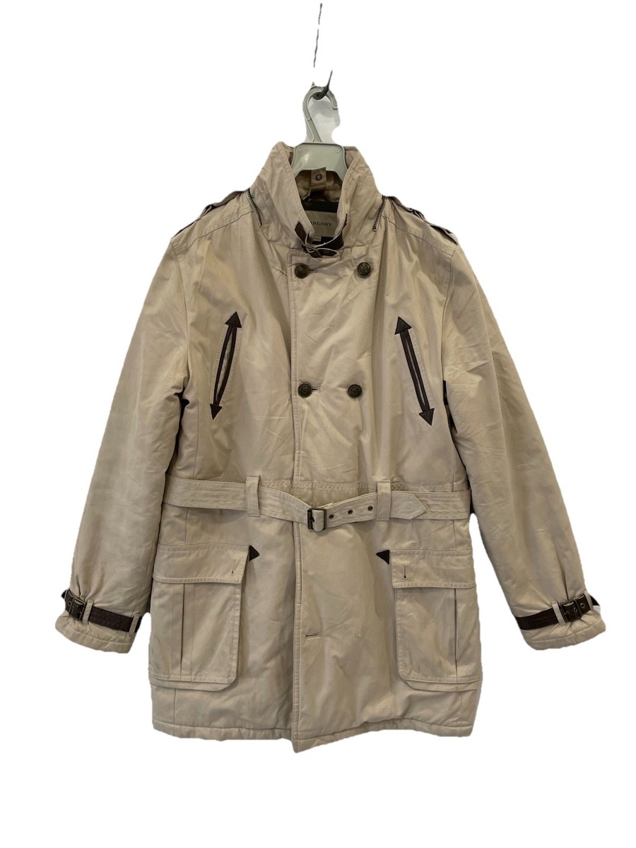 S1#Burberry Kids Trench Coat Jacket Beige Belted Nova Check Lined