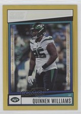 2022 Score Gold Zone 40/50 Quinnen Williams #297 0d7t