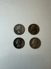 Washington Silver Quarters 4 Different Date