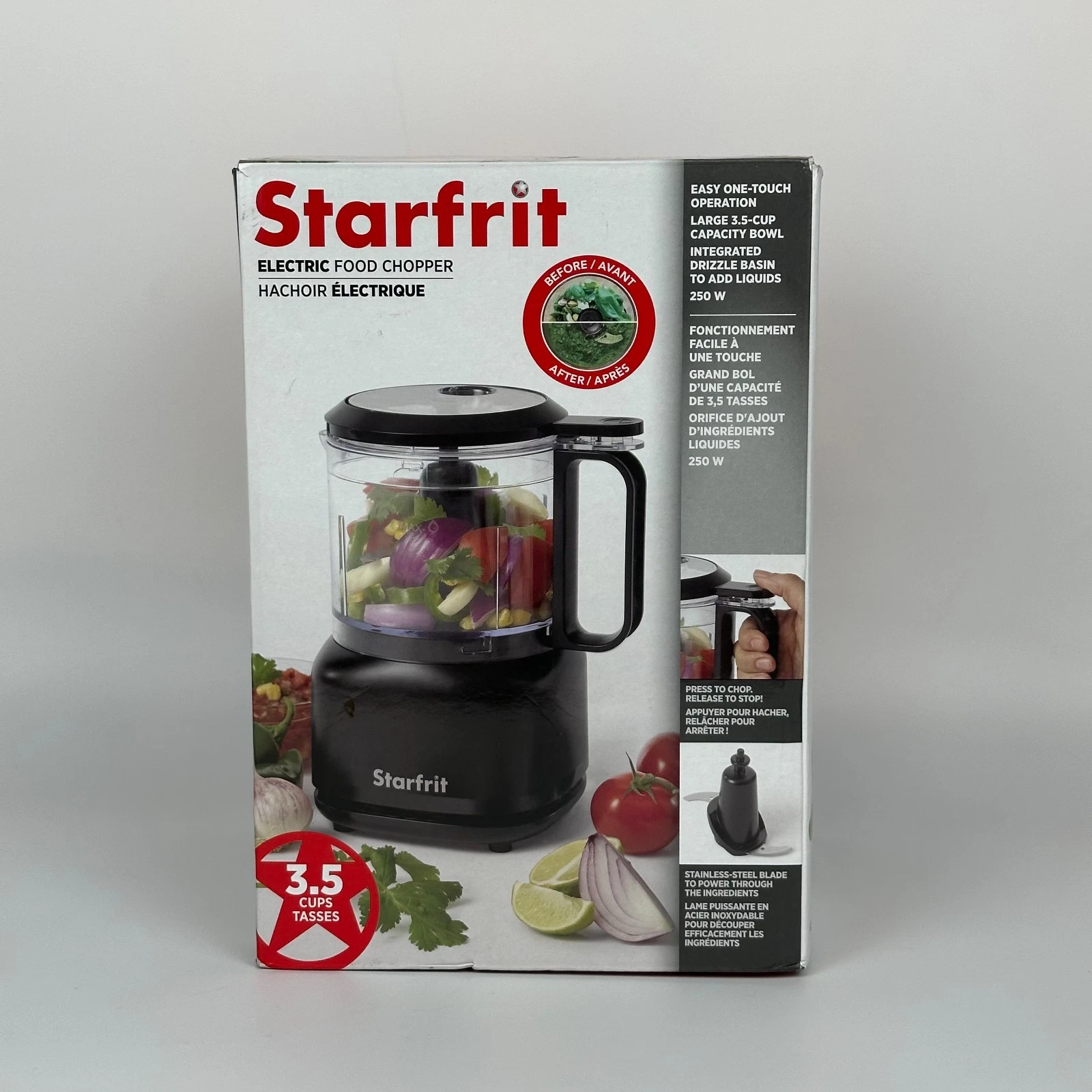 Starfrit Electric Food Chopper - Food Processor
Opens in a new window or tab