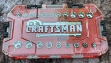 Craftsman Mechanics Tool Set - 3/8" Dr SAE/Metric 22-Pc