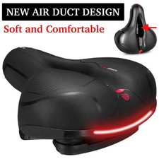 Bicycle Saddle bike Comfort Wide Soft Gel Bike Seat Sporty Air Cushion men women