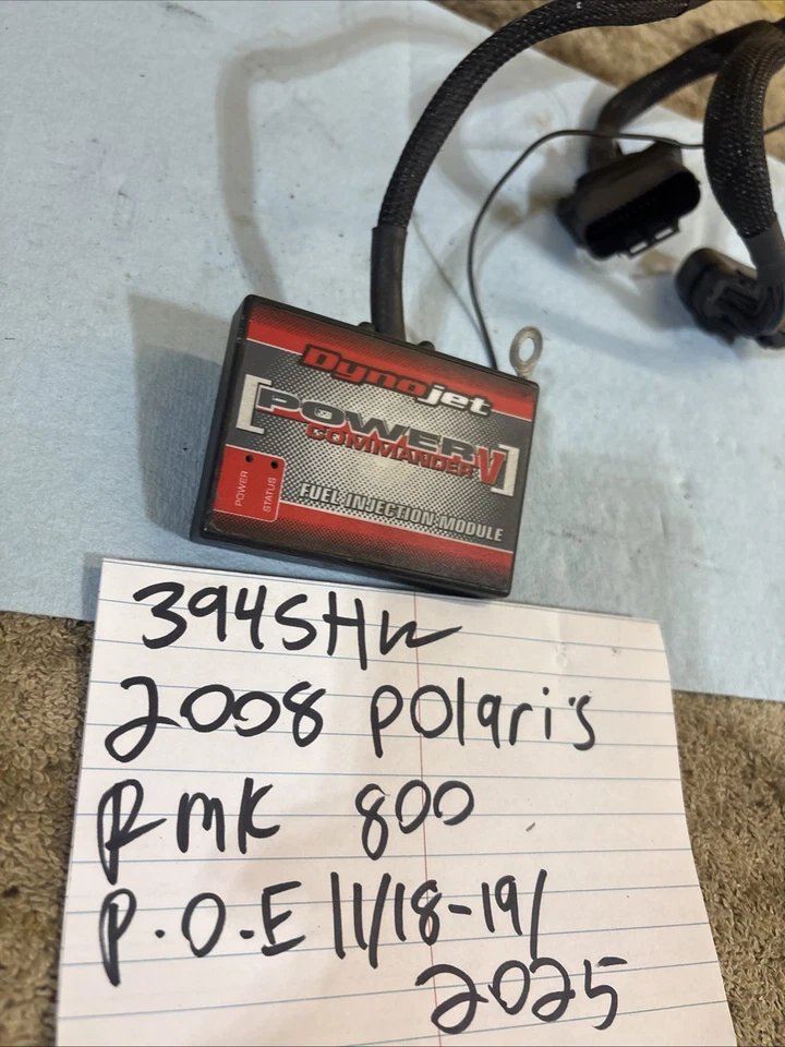 2008 Polaris RMK 800 ECU computer 394 - Image 3 of 4