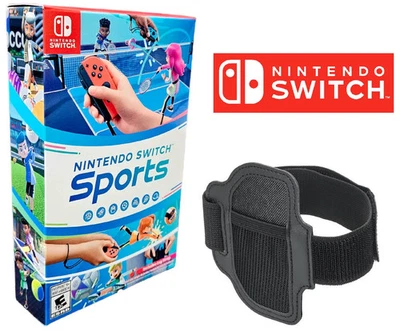 Nintendo Switch Sports with Leg Strap Nintendo Switch 1 & 2 Brand New