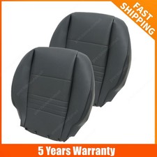 For 97-04 Porsche Boxster Driverpassenger Lower Leather Wperf Seat Cover Black