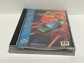 AH-3 ThunderStrike Sega CD, Complete Case+Manual+Reg Card ~Tested/Nice Manual+CD