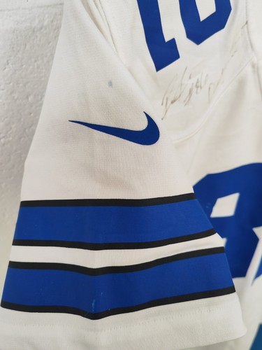 Women's Nike Dallas Cowboys NFL Jersey, #82 Witten, Faint Autographs, Size XL - Picture 9 of 12