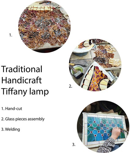 LumiLamp 5LL-5596 Lampenschirm Tiffany Ø 25x25 cm - Bild 5 von 5