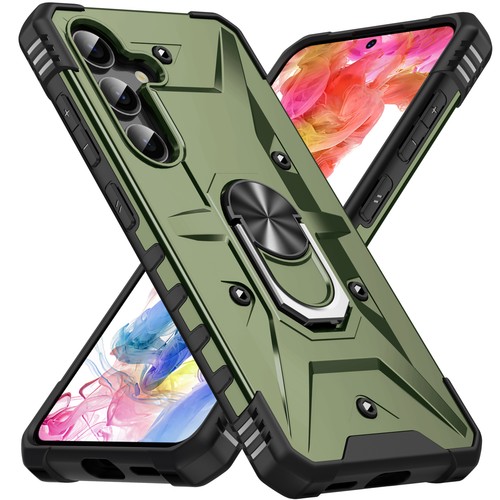 Funda con soporte de anillo a prueba de golpes de grado militar para Samsung Galaxy A16 5G/A15 - Imagen 3 de 74