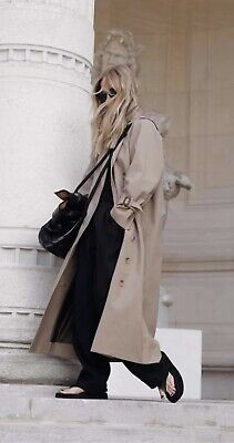 TOTEME Signature Pisa Trench Coat Khaki - XS | eBay TOTEME Signature Pisa Trench Coat Khaki - XS | eBay