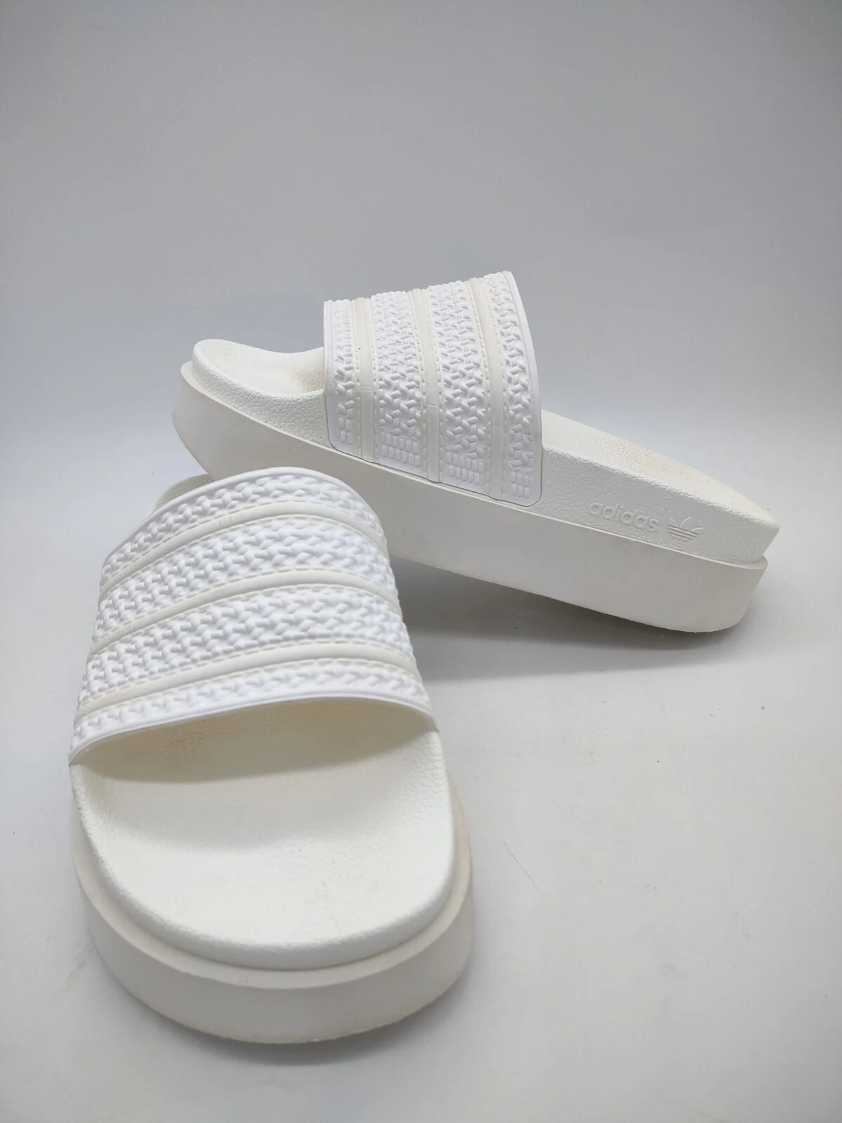 Wmns Adidas Adilette Bonega comode slide triplo bianco GY0886 donna taglia 9