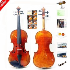 ^Andreas Gagliano Violin Outfit 4/4-1/2 VN402K-R Education +Pack Dominant String