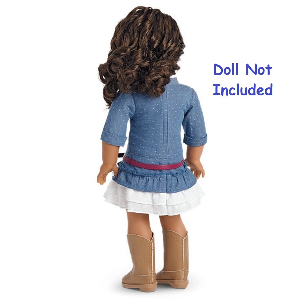 american girl western chambray outfit