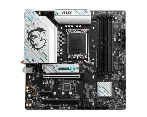MSI B760M GAMING PLUS WIFI Motherboard Intel B760 LGA 1700 micro ATX DDR5 Wi-Fi 