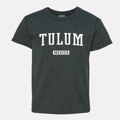 Tulum Shirt for Kids | Tulum Mexico Youth T-Shirt | Tulum Teen Tee | Yucatan