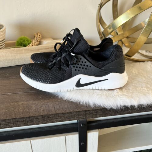 Turista línea Medicinal Zapatos de entrenamiento Nike Free TR V8 para hombre talla 8 negros blancos  AH9395 002 | eBay