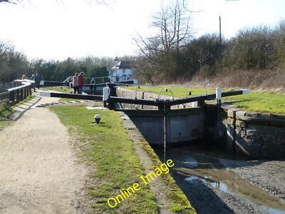 Foto 12x8 Schleuse 43, Grand Junction Canal - Marsworth Flight Tring c2012